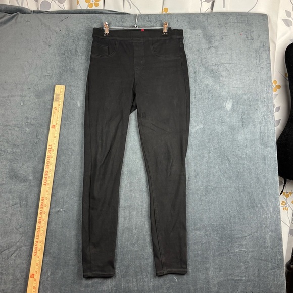 SPANX High-Rise Black Slimming Jeggings Sz Sm 27” inseam - Picture 1 of 7